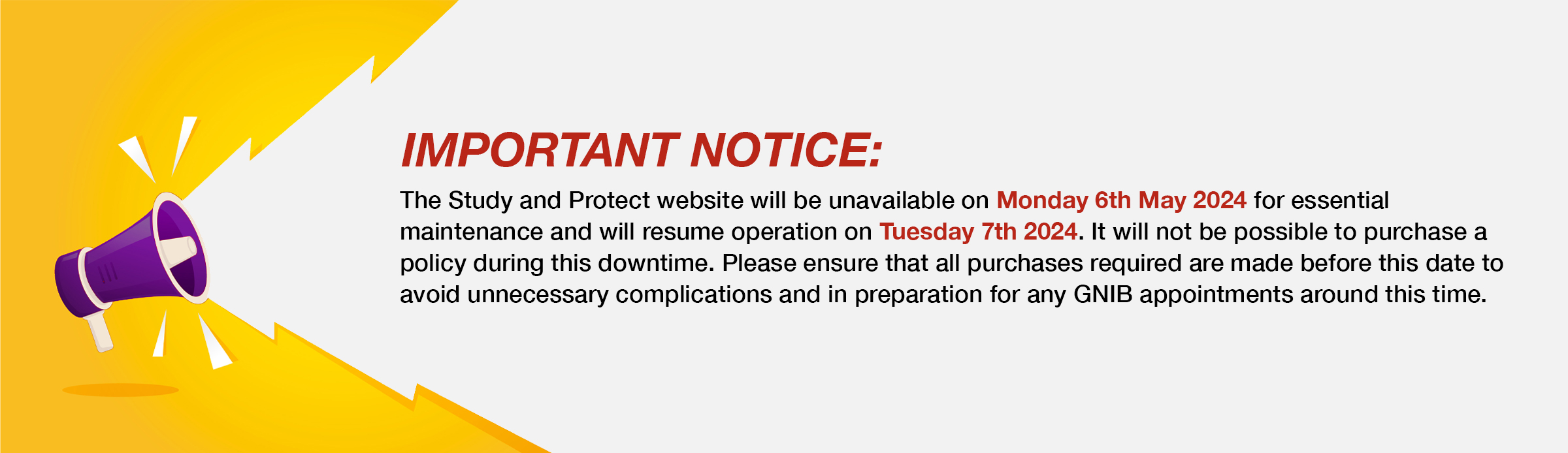 Important Notice